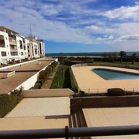 Appartamento Rivages De Rochelongue Joli T2 Piscine Vue Rochelongue Cap D'agde